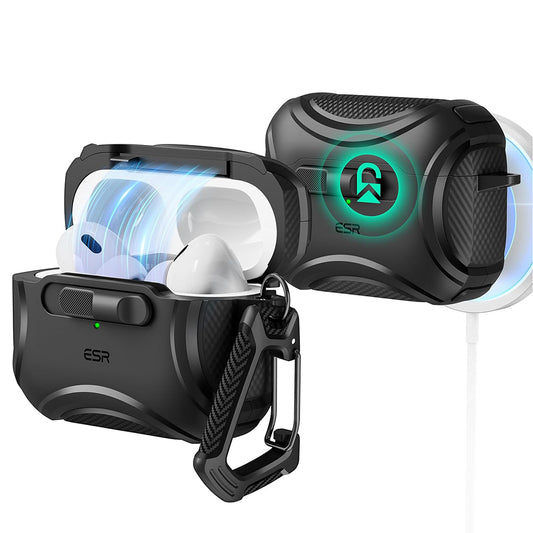 ESR Cyber Case for Apple AirPods Pro Series, Black