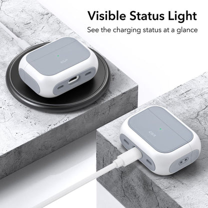 ESR Orbit Hybrid Case for Apple Airpods Pro 3, White