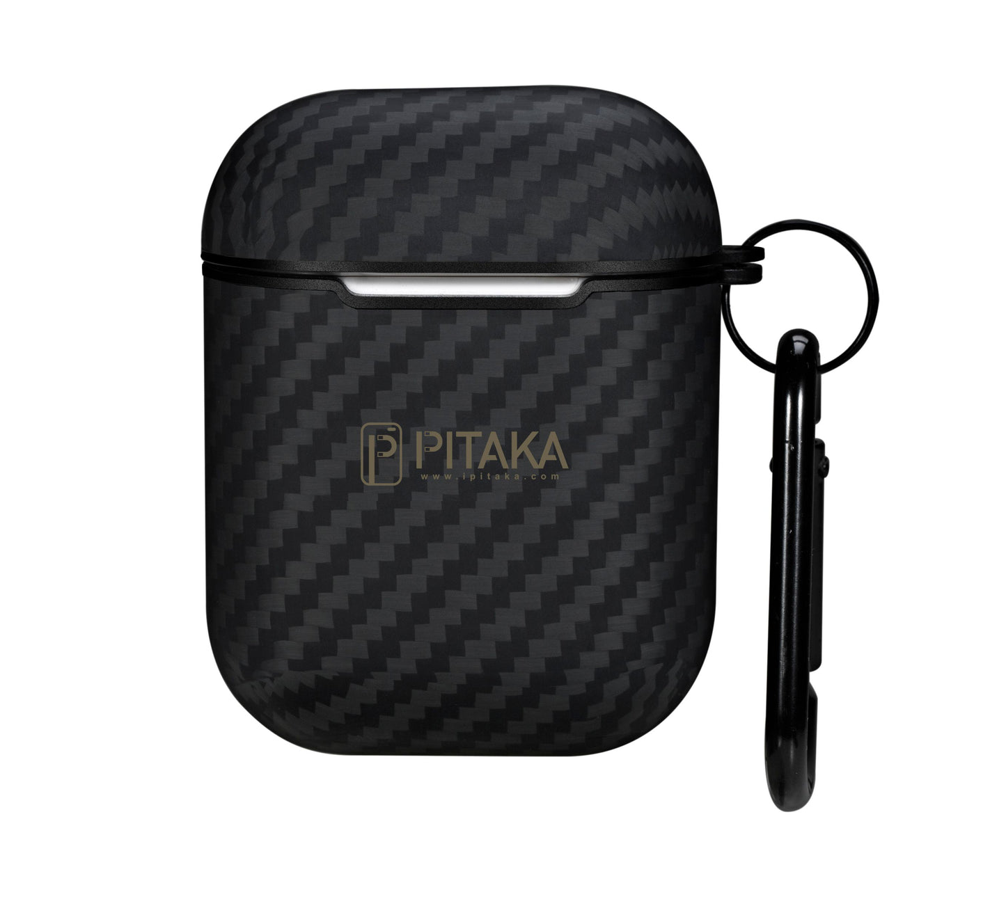 Pitaka Air Pal Case for Apple AirPods Gen 2 / Gen 1, Black APM1001