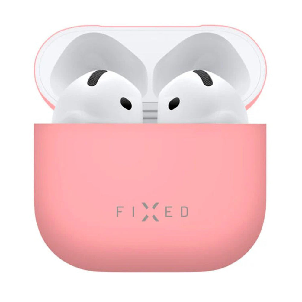 Fixed Silky Case for Apple AirPods 4, Pink