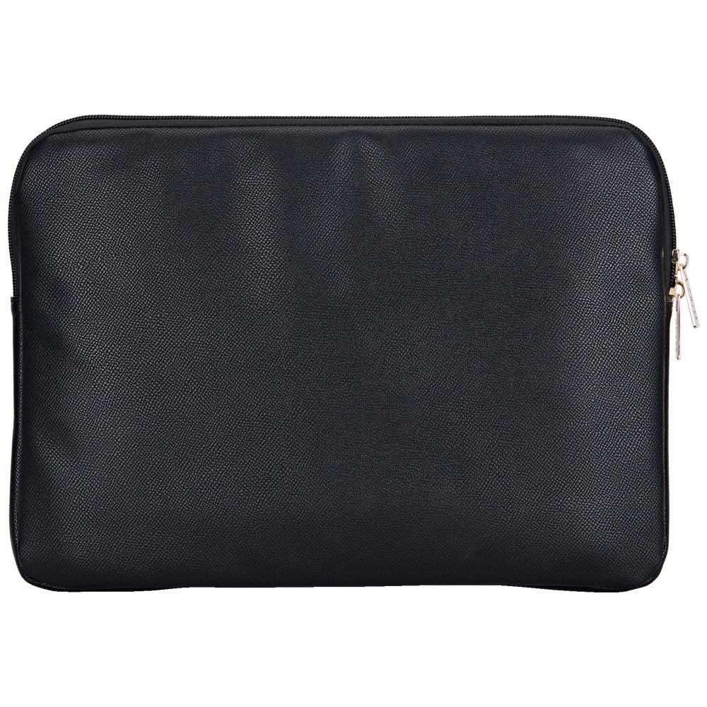 Guess Grained Triangle Logo Case for 14-inch Laptop, Black