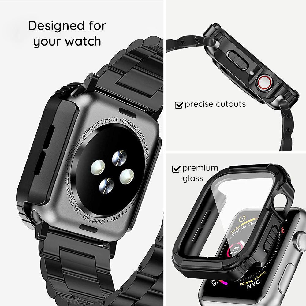 Lito Armor 360 Case for Apple Watch 42mm Series, Blue