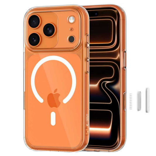 MagSafe Case for Apple iPhone 17 Pro, Tech-Protect, MagPeak, Transparent