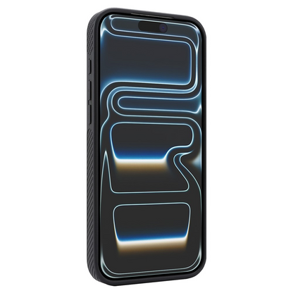 MagSafe Case for Apple iPhone 17 Pro Max, OEM, Carbon Metal Ring, Black