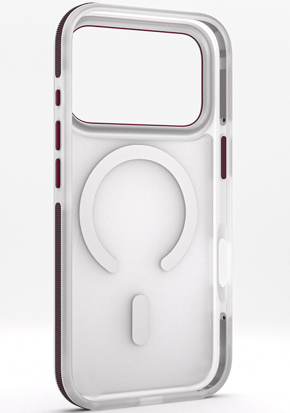 MagSafe Case for Apple iPhone 18 Pro Max / 17 Pro Max, Etteri, Icy Mag, Burgundy