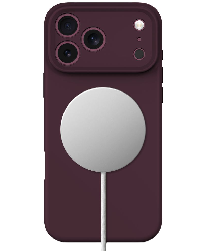 MagSafe Case for Apple iPhone 18 Pro Max / 17 Pro Max, Tech-Protect, Silicone, Burgundy