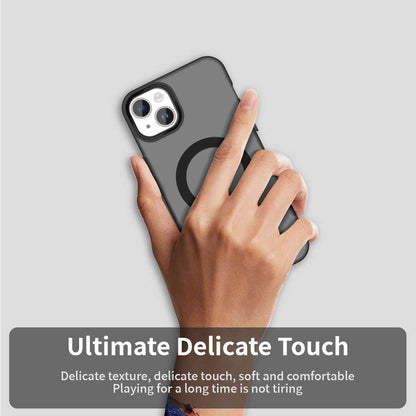 MagSafe Case for Apple iPhone 15 Plus, Techsuit, CandyCase, Black