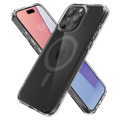 MagSafe Case for Apple iPhone 15 Pro Max, Spigen, Ultra Hybrid, Black ACS06577