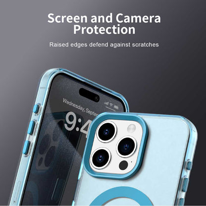 MagSafe Case for Apple iPhone 15 Pro, Techsuit, CandyCase, Blue