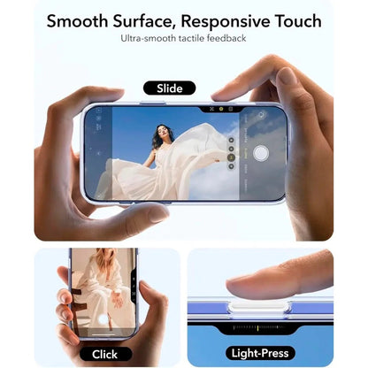 MagSafe Case for Apple iPhone 16, ESR, Classic Hybrid Kickstand Slide, Transparent