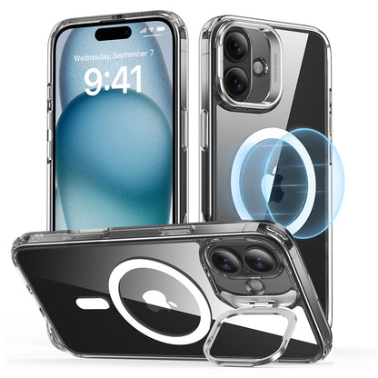 MagSafe Case for Apple iPhone 16, ESR, Classic Hybrid Kickstand, Transparent