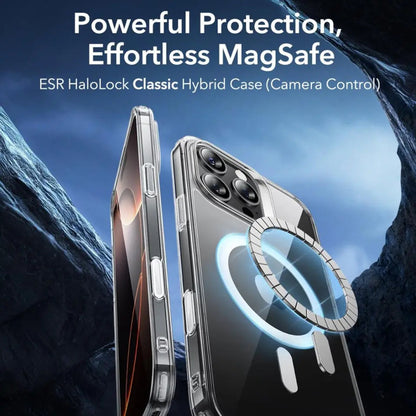 MagSafe Case for Apple iPhone 16 Pro, ESR, Classic Hybrid Slide, Satin Black