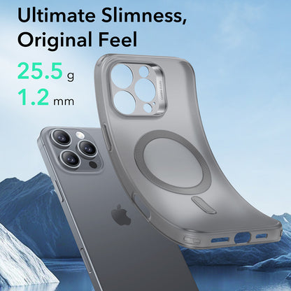 MagSafe Case for Apple iPhone 16 Pro, ESR, Zero, Satin Gray