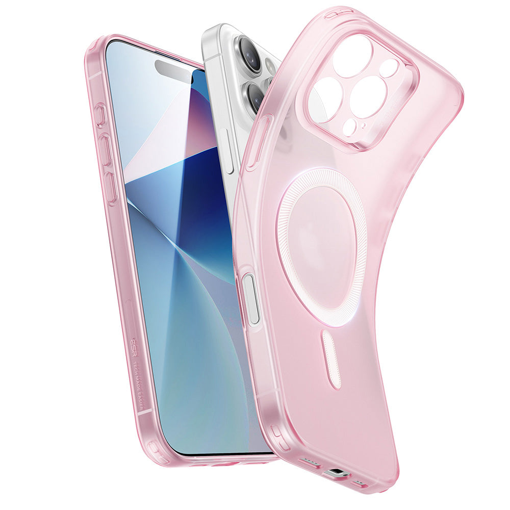 MagSafe Case for Apple iPhone 16 Pro, ESR, Zero, Satin Pink