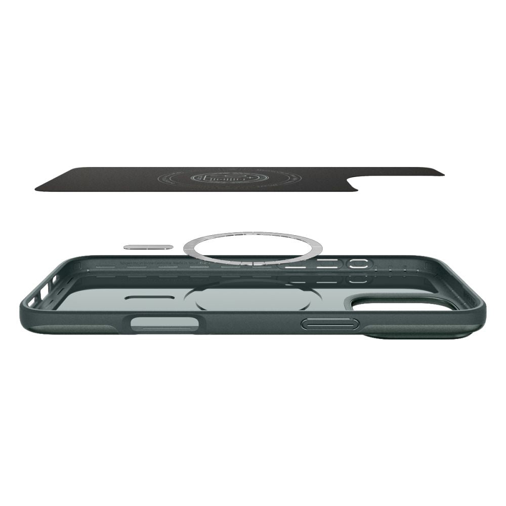 MagSafe Case for Apple iPhone 16 Pro Max, Spigen, Thin Fit, Green
