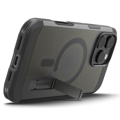 MagSafe Case for Apple iPhone 16 Pro, Spigen, Tough Armor, Satin Black ACS09072
