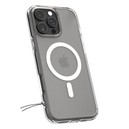 MagSafe Case for Apple iPhone 16 Pro, Spigen, Ultra Hybrid, Satin Transparent ACS08133