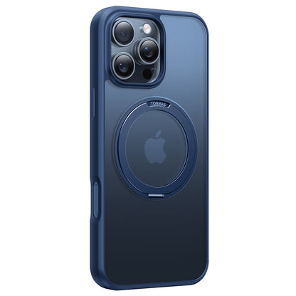MagSafe Case for Apple iPhone 16 Pro, Torras, Ostand Pro, Navy Blue