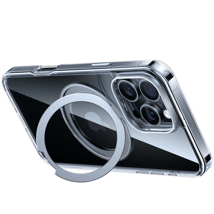 MagSafe Case for Apple iPhone 16 Pro, Torras, Ostand Pro, Transparent