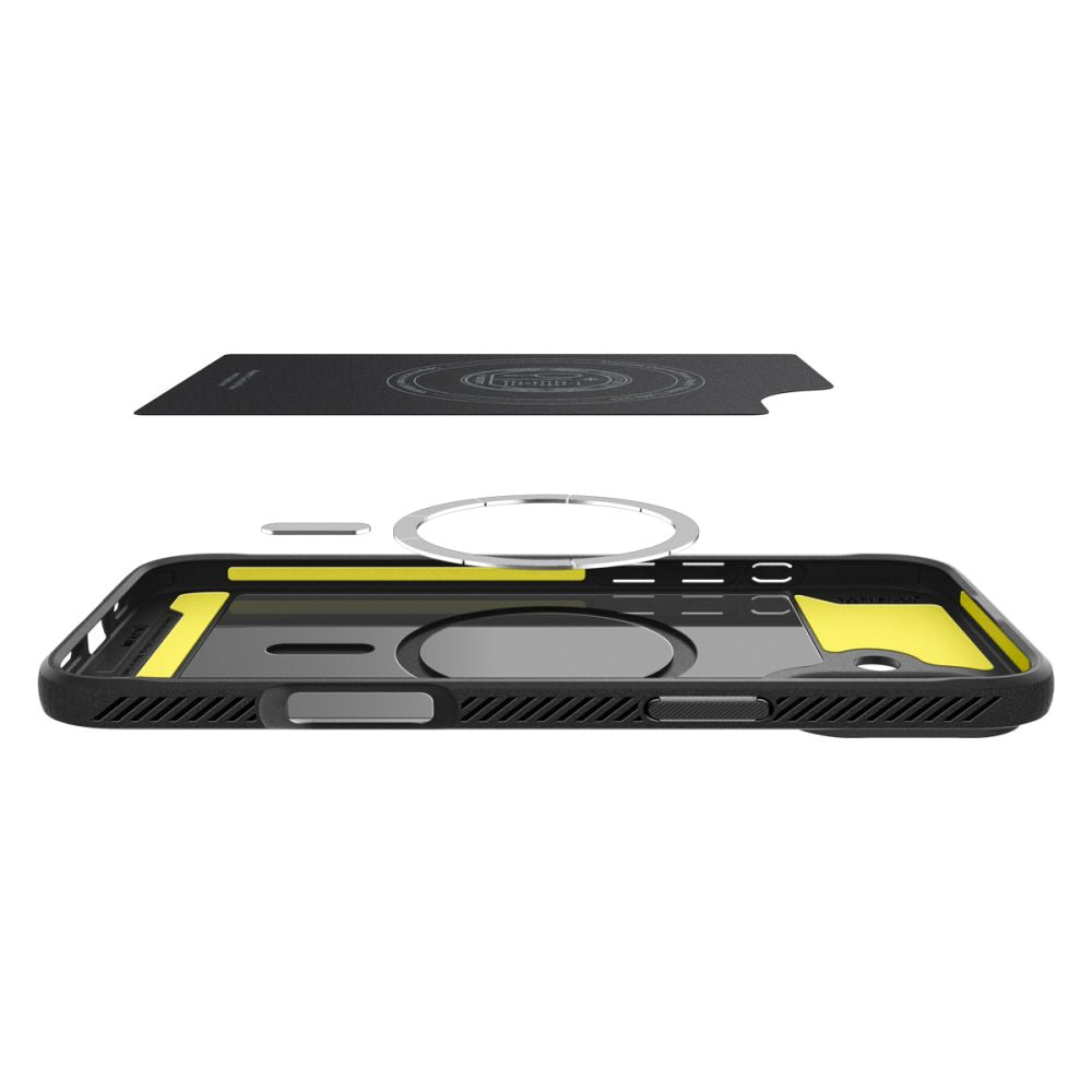 MagSafe Case for Apple iPhone 16, Spigen, Rugged Armor, Matte Black