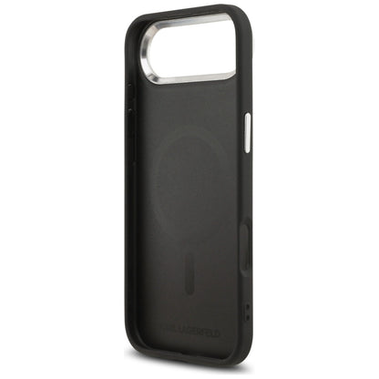 MagSafe Case for Apple iPhone 17 Air, Karl Lagerfeld, Karl Pin, Black