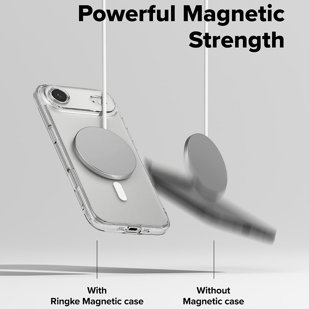 MagSafe Case for Apple iPhone 17 Air, Ringke, Fusion, Matte Transparent