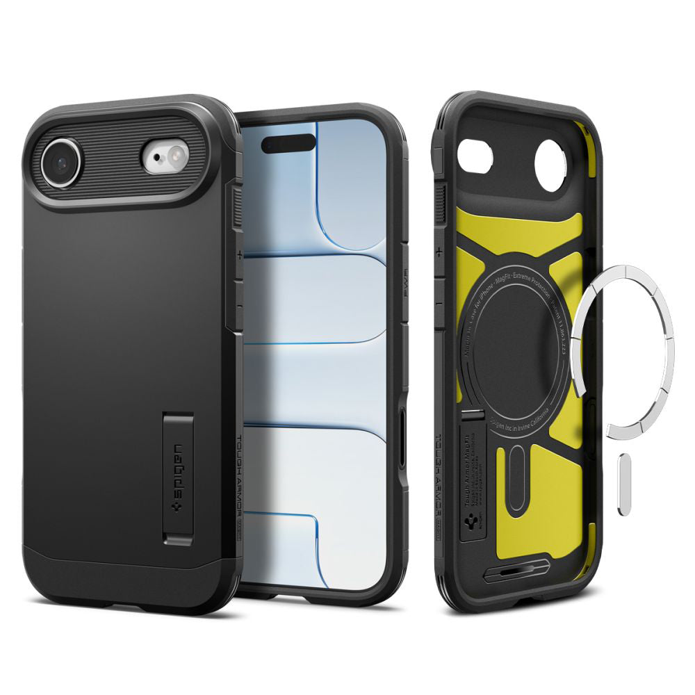 MagSafe Case for Apple iPhone 17 Air, Spigen, Tough Armor T, Black