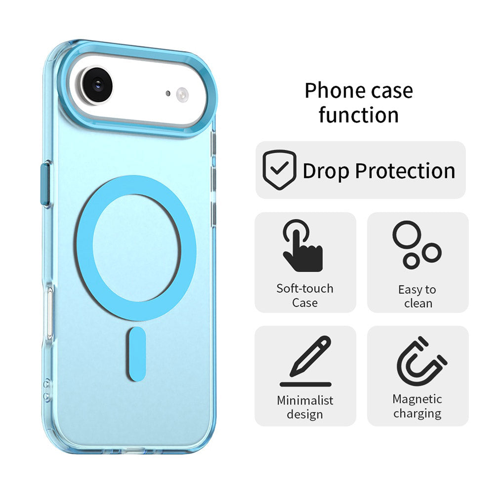 MagSafe Case for Apple iPhone 17 Air, Techsuit, CandyCase, Blue