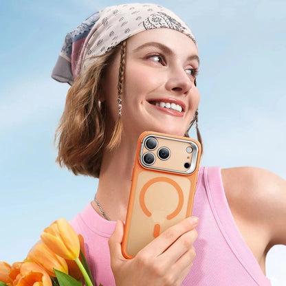 MagSafe Case for Apple iPhone 17 Pro Max, ESR, Classic Hybrid Kickstand, Satin Orange