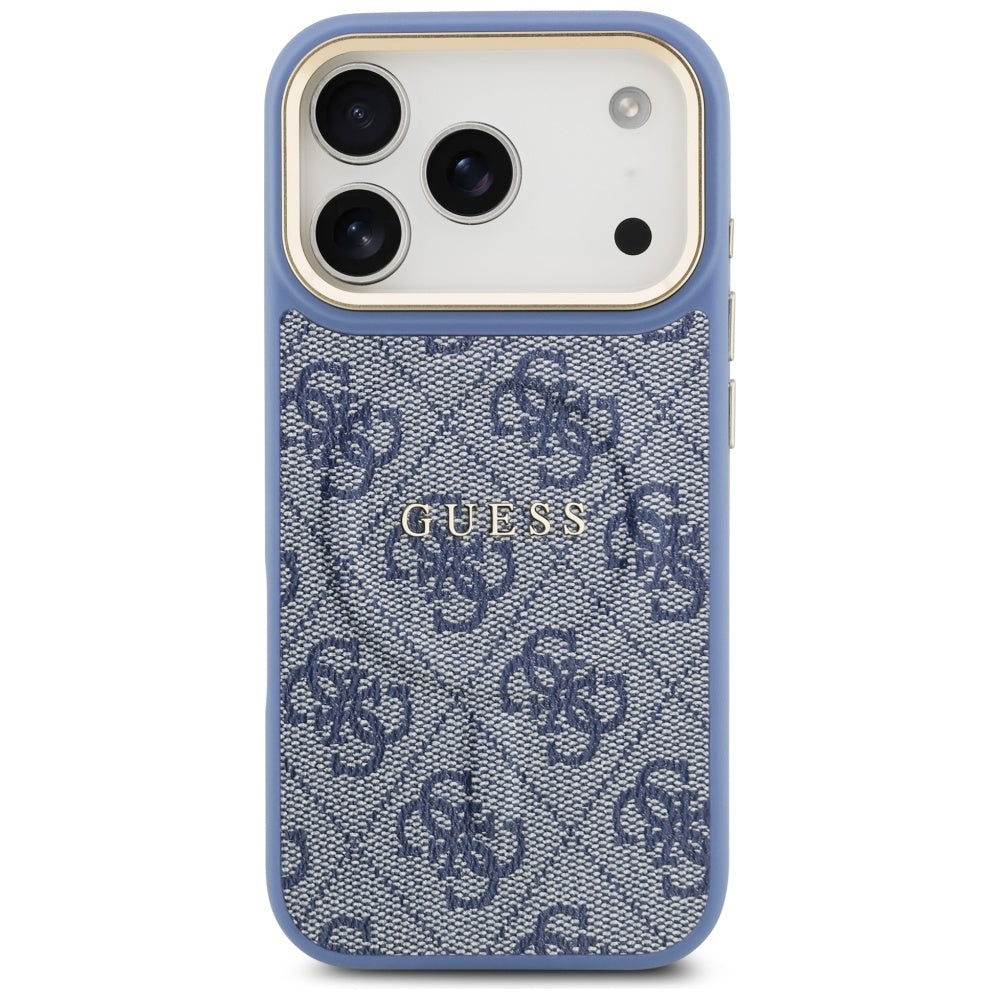 MagSafe Case for Apple iPhone 17 Pro Max, Guess, 4G Classic, Blue