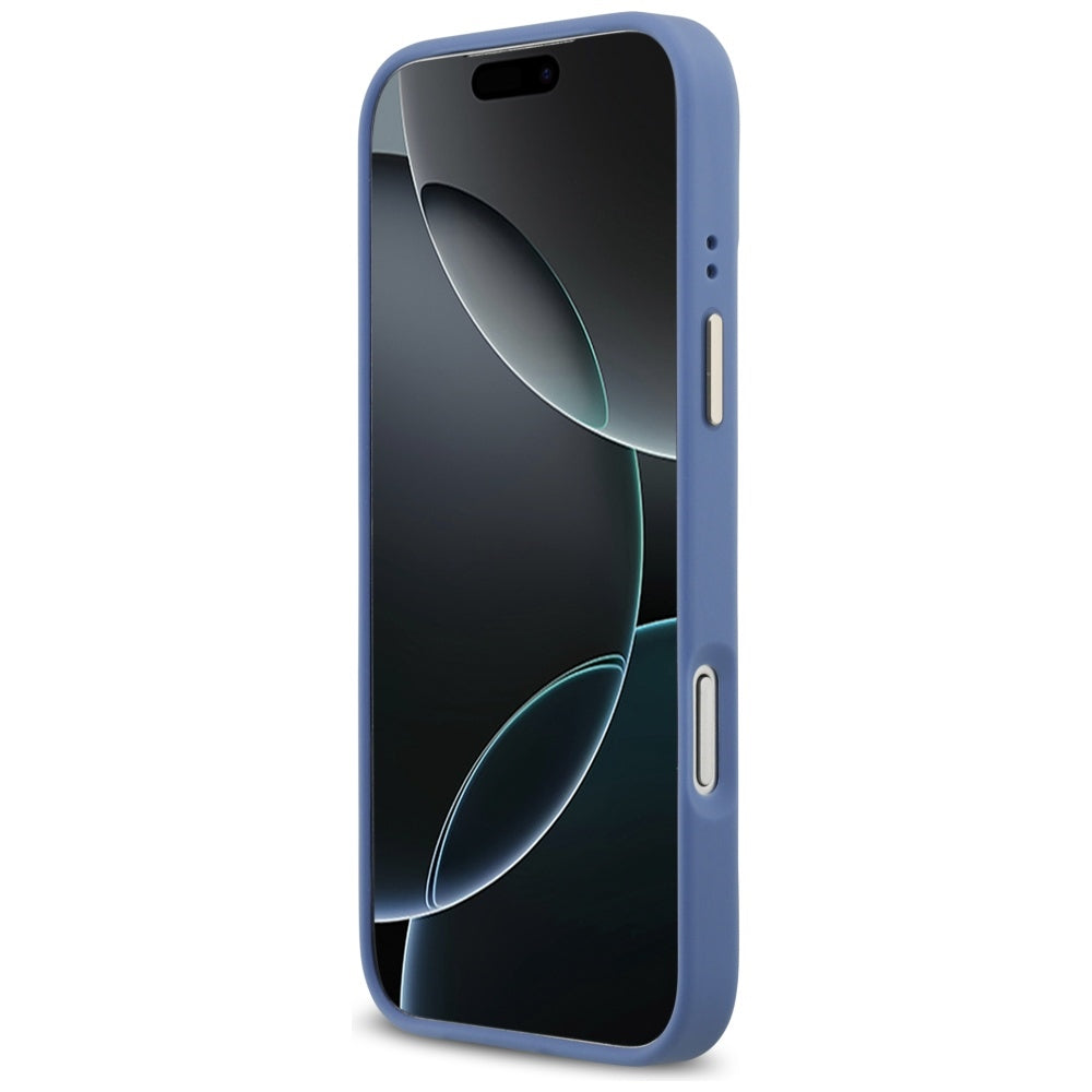 MagSafe Case for Apple iPhone 17 Pro Max, Guess, 4G Classic, Blue