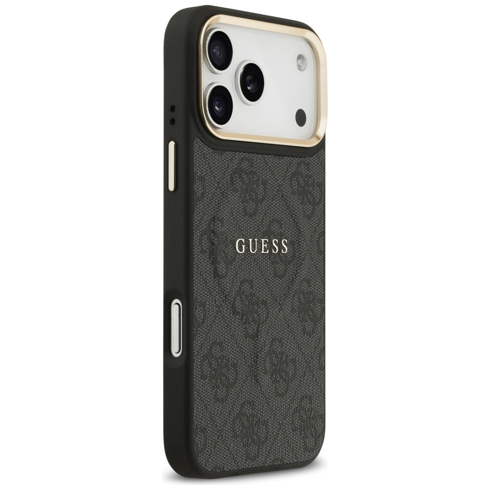 MagSafe Case for Apple iPhone 17 Pro Max, Guess, 4G Classic, Black