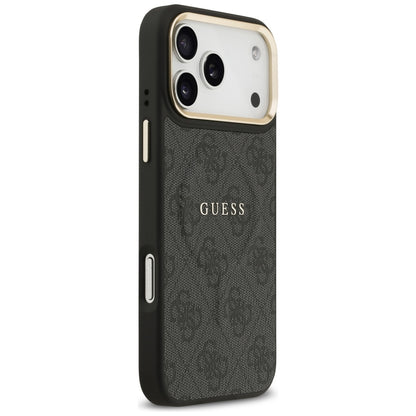 MagSafe Case for Apple iPhone 17 Pro Max, Guess, 4G Classic, Black