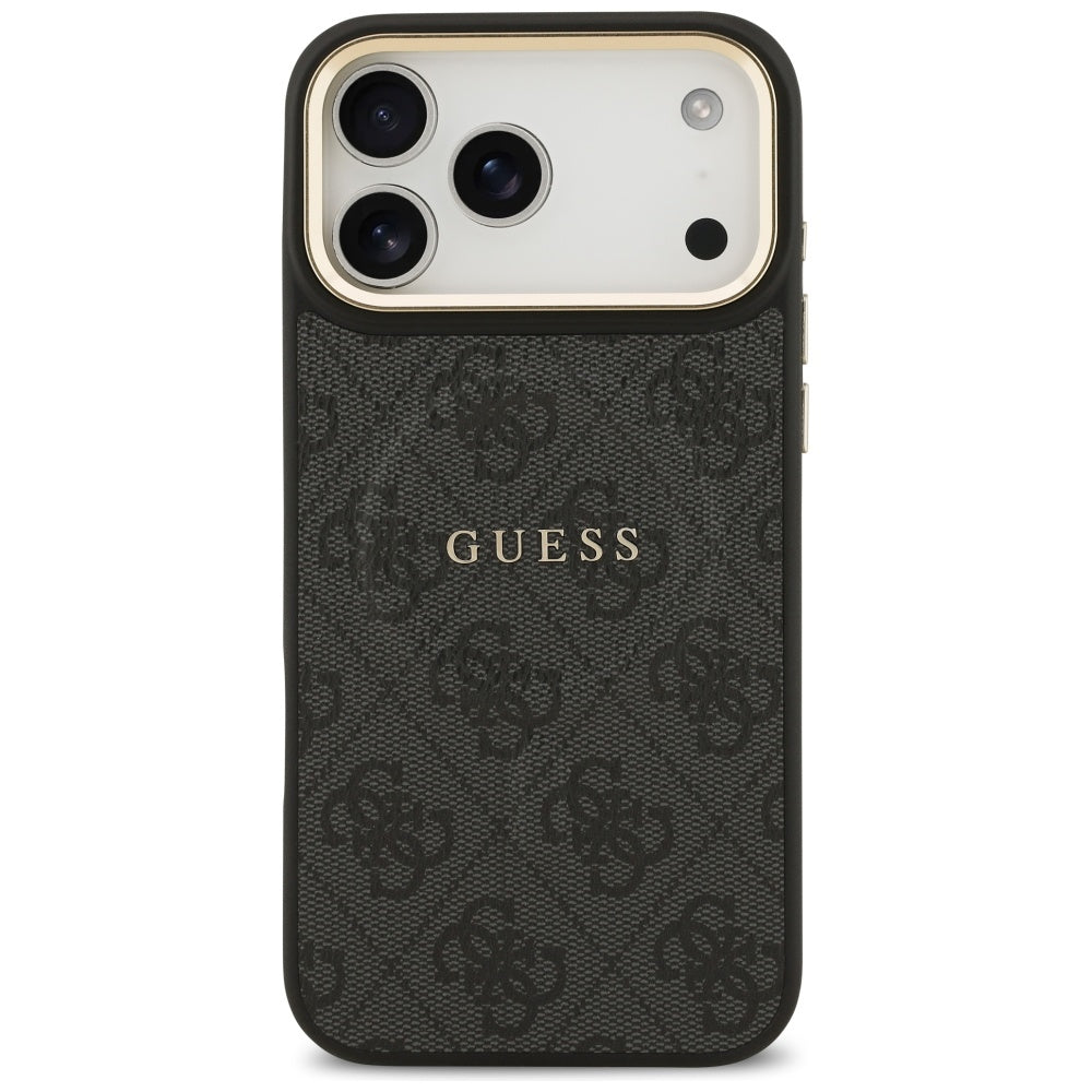 MagSafe Case for Apple iPhone 17 Pro Max, Guess, 4G Classic, Black