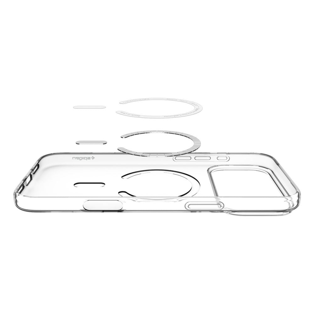 MagSafe Case for Apple iPhone 17 Pro Max, Spigen, Liquid Crystal, White