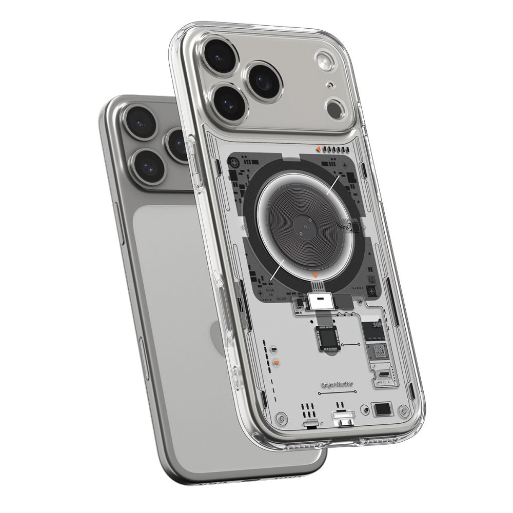 MagSafe Case for Apple iPhone 17 Pro Max, Spigen, Ultra Hybrid Neo One, Transparent
