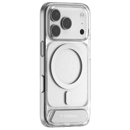 MagSafe Case for Apple iPhone 17 Pro Max, Torras, Pstand, Transparent