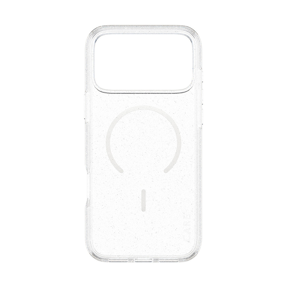 MagSafe Case for Apple iPhone 17 Pro, PanzerGlass, Urban Explorer Star Lit, White Transparent