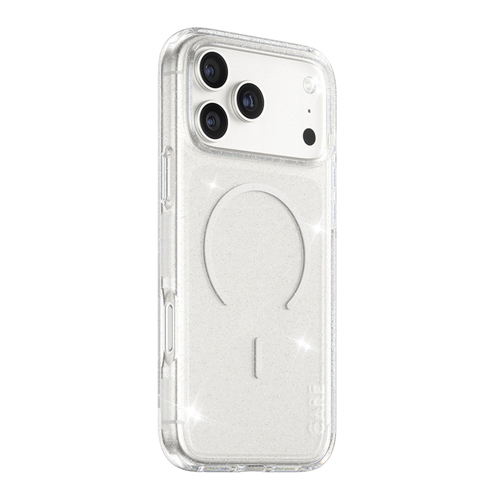 MagSafe Case for Apple iPhone 17 Pro, PanzerGlass, Urban Explorer Star Lit, White Transparent