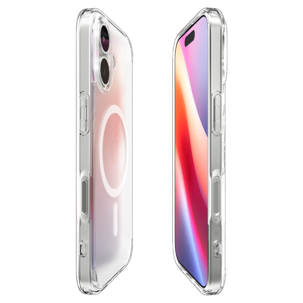 MagSafe Case for Apple iPhone 17, Spigen, Ultra Hybrid, Frosted White