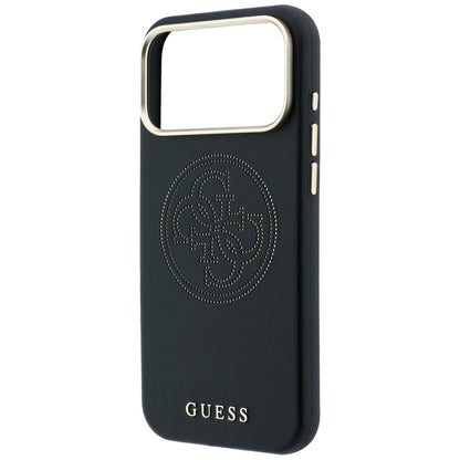 MagSafe Case for Apple iPhone 18 Pro / 17 Pro, Guess, Perforated 4G, Black