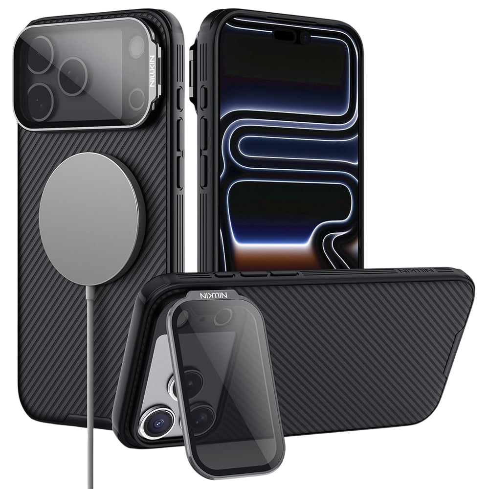 MagSafe Case for Apple iPhone 18 Pro / 17 Pro, Nillkin, CamShield Prop, Black