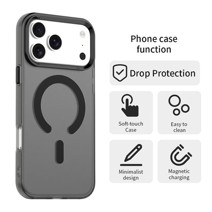 MagSafe Case for Apple iPhone 18 Pro / 17 Pro, Techsuit, CandyCase, Black