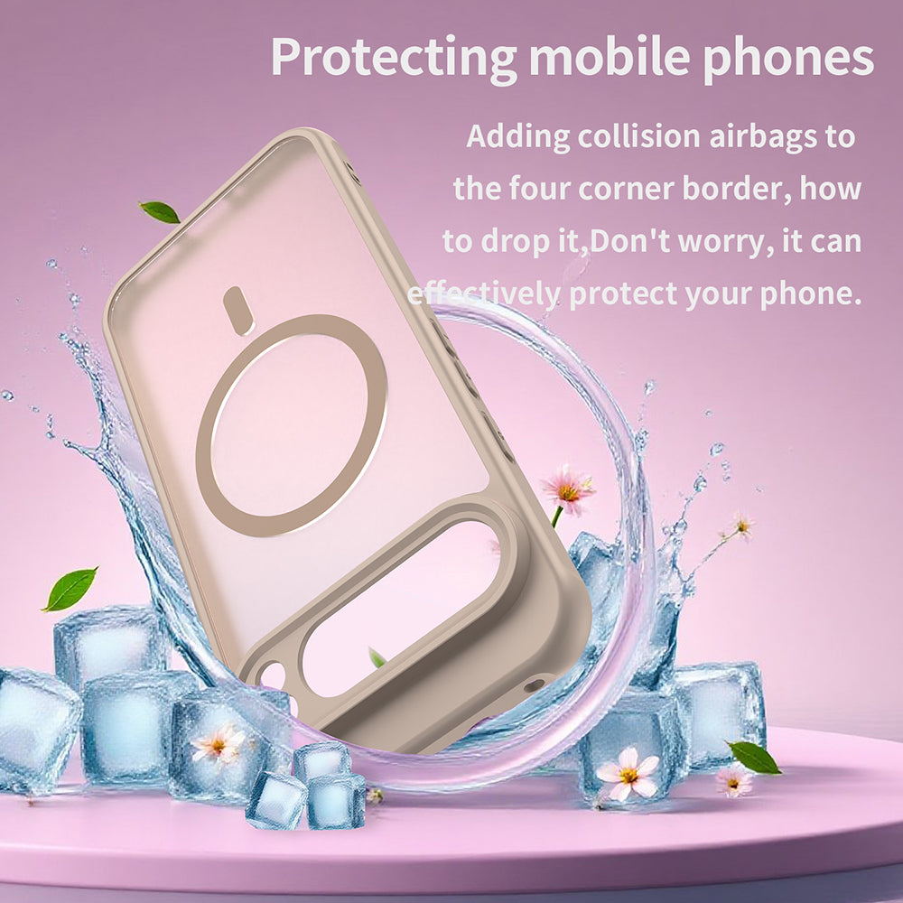 MagSafe Case for Google Pixel 10 Pro, Techsuit, HaloFrost II, Gold