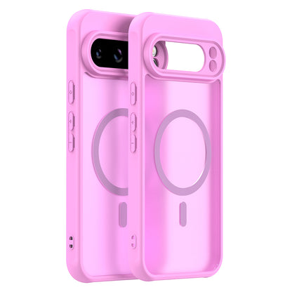 MagSafe Case for Google Pixel 10 Pro, Techsuit, HaloFrost II, Pink
