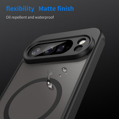 MagSafe Case for Google Pixel 10 Pro XL, Techsuit, HaloFrost II, Black
