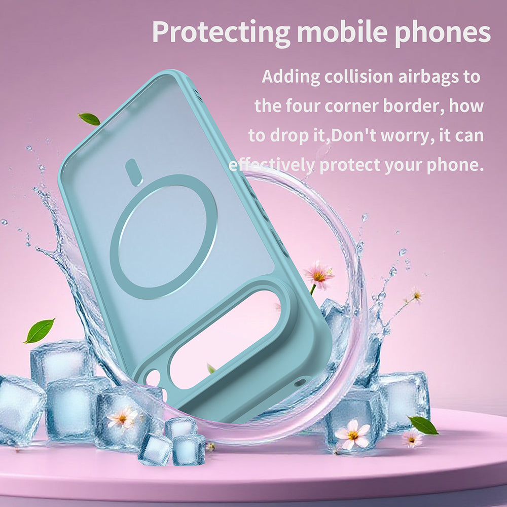 MagSafe Case for Google Pixel 10 Pro XL, Techsuit, HaloFrost II, Light Green