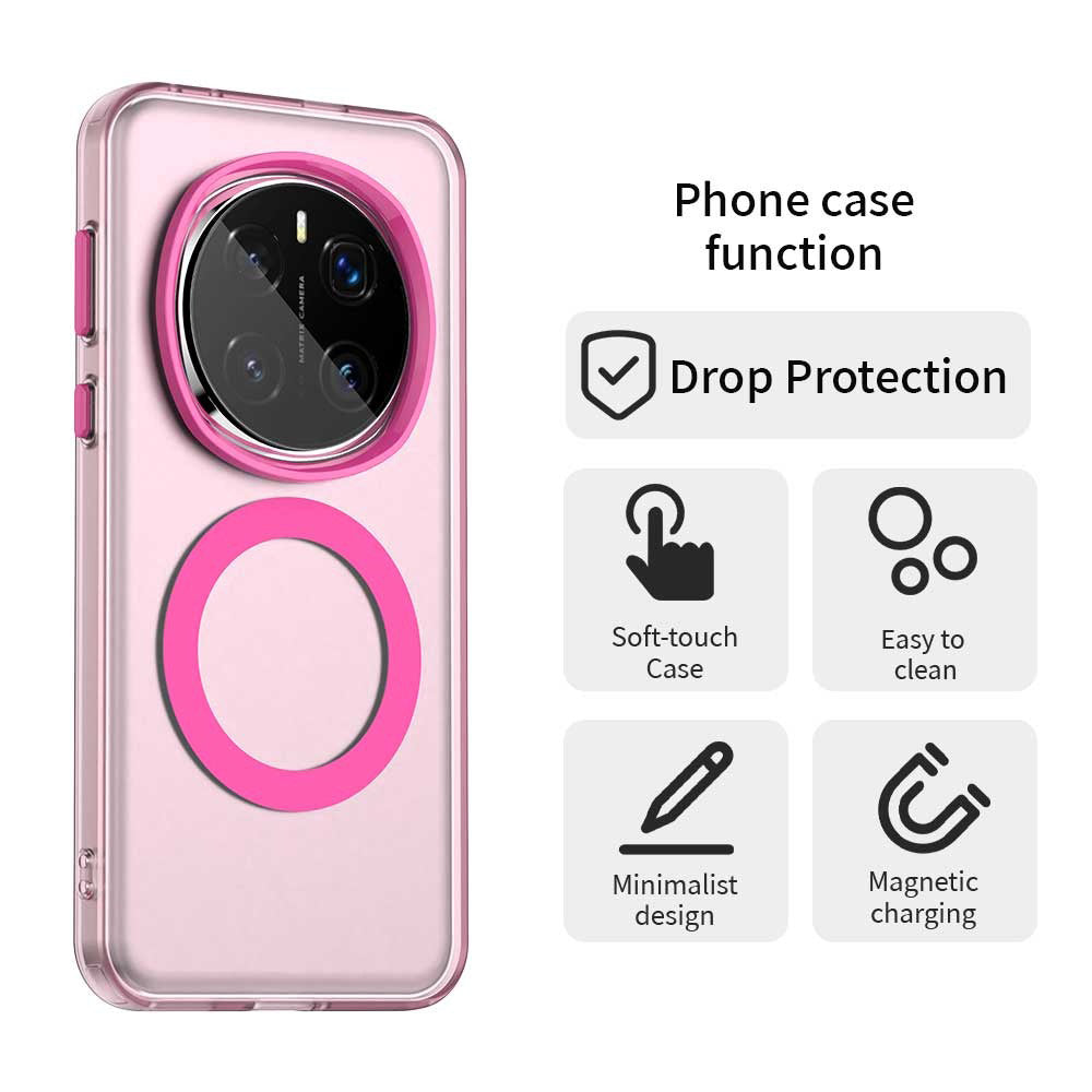 MagSafe Case for Honor Magic7 Pro, Techsuit, CandyCase, Pink