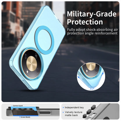 MagSafe Case for Honor Magic8 Lite, Techsuit, CandyCase, Blue