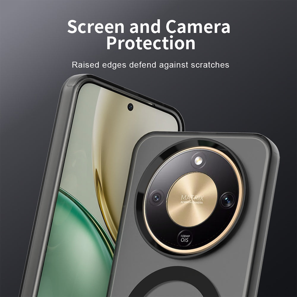 MagSafe Case for Honor Magic8 Lite, Techsuit, CandyCase, Black